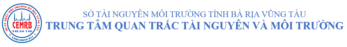 CEMRB - TRUNG TÂM QUAN TRẮC TÀI NGUYÊN VÀ MÔI TRƯỜNG TỈNH BR-VT